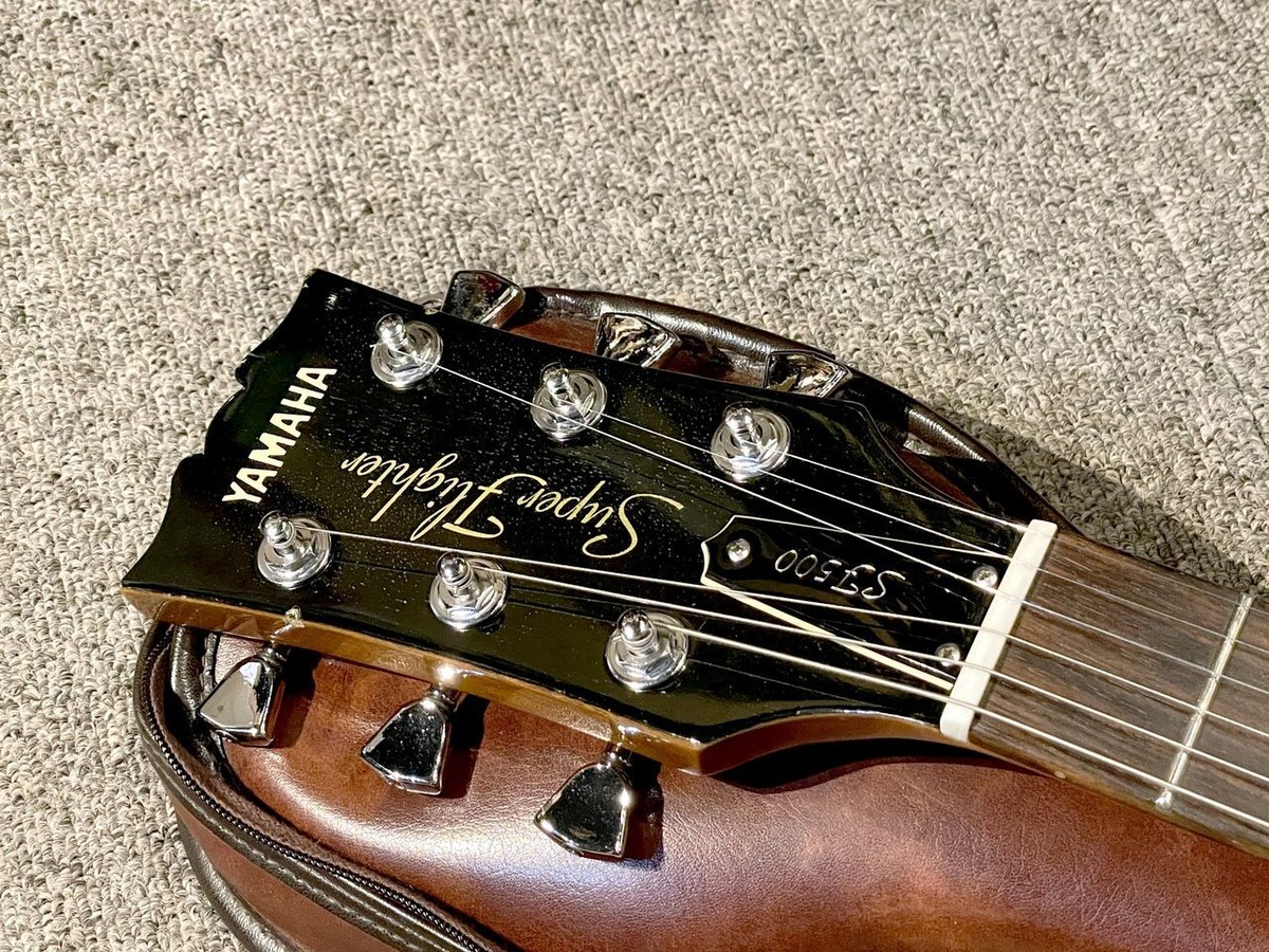 YAMAHA SF-500 Sunburst Electric Guitar W/Gig Bag Used