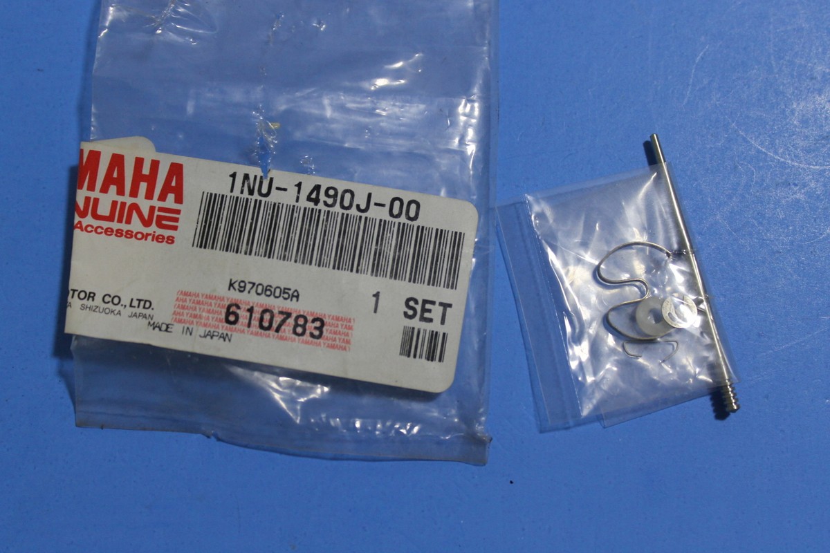 NOS GENUINE YAMAHA CARBURETOR SLIDE NEEDLE SET OEM # 1NU-1490J-00