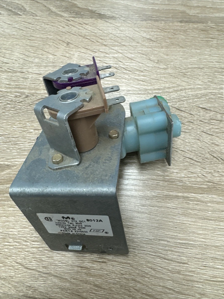 Whirlpool Refrigerator Water Inlet Valve 2315533 W10247725 #A127  