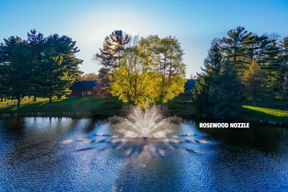 Scott Aerator Great Lakes Large Pond Fountain 1 hp 115V, 5 Patterns 100ft Cord - Image 2 of 4