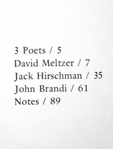 DAVID MELTZER, JACK HIRSCHMAN, JOHN BRANDI - ISTHMUS, 1974 COLLAGE / WORD MOSAIC - Picture 2 of 7