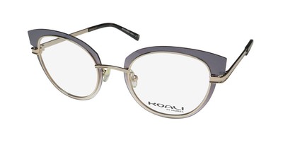 NEW KOALI 20028K EYEGLASSES GOLD WOMENS CAT EYE FRANCE FULL-RIM GD09 METAL