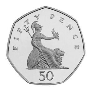 Rare 50p fifty pence English coins Britannia 1997- 2008 Britannia 50p  Circulated | eBay