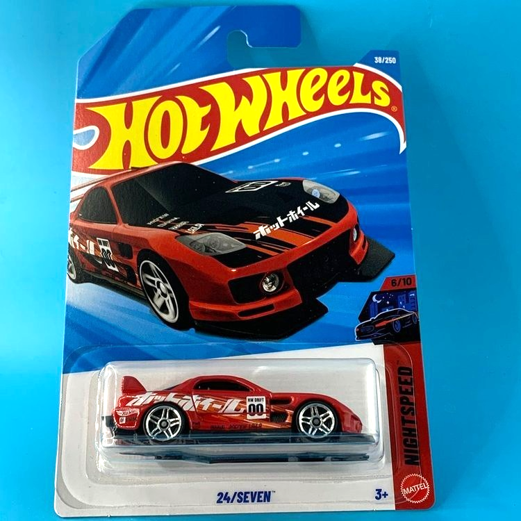 HOT WHEELS 2026 24/SEVEN RED 38/250 JJJ09 NIGHTSPEED DAVE WEISE