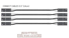 4 EMG CBL-COAX-P2/P2 QUICK CONNECT CABLES FROM 1-2 PICKUP CONVERSION KIT 5.5 IN