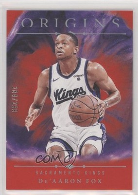 2024-25 Panini Origins Red 284/299 De'Aaron Fox #16 17vm