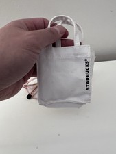 Vintage Starbucks micro Tote Gift Card Holder 2000s