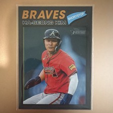 Topps Heritage Ha-Seong Kim #125 Braves Baseball Card