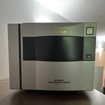 Nikon Super Coolscan 8000 Ed Film Scanner ***read description