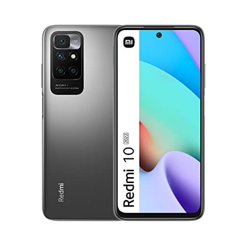 Redmi 10 (2022) - Smartphone 128GB, 4GB RAM, Dual Sim, Gris Carbono - Imagen 2 de 5