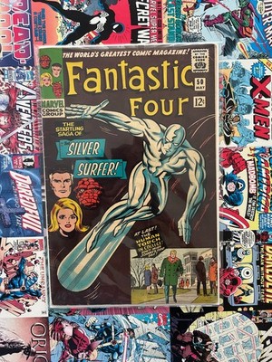 Fantastic Four #50 (1966) Silver Surfer Galactus classic key comic book FN+