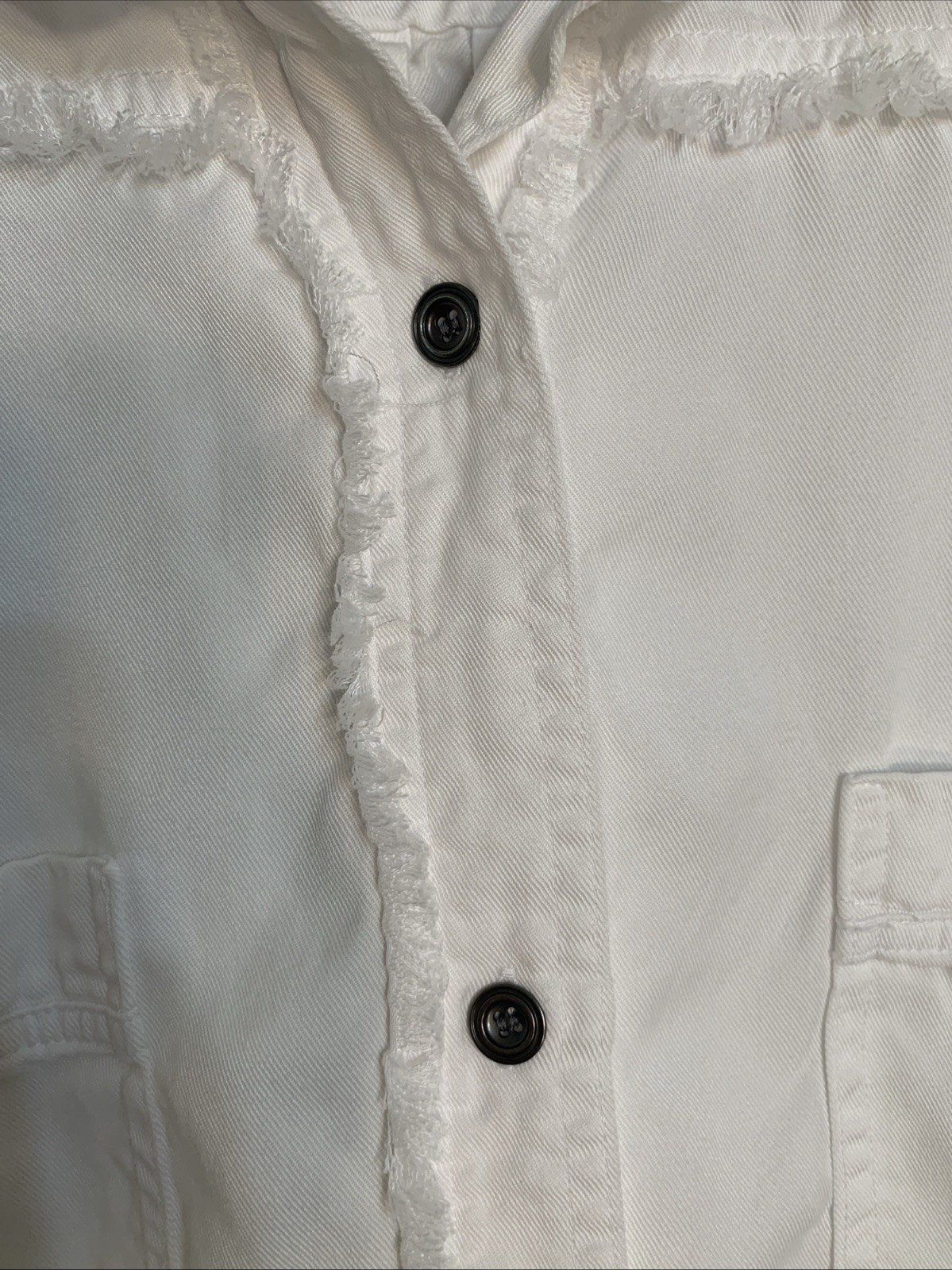 Multiples White Button Blouse Top Long Sleeve Wom… - image 3