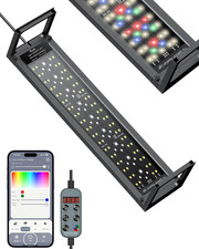 Aquarium Light for Plants, 20 W Bluetooth Fish Tank Light, Full Spectrum Aquariu