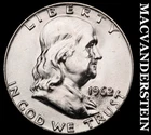 1962-D Franklin Half Dollar- Silver- Choice Gem Brilliant Unc Luster #J4184