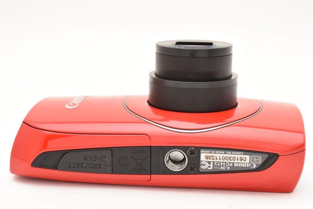 Canon IXY 30s Digital Camera Red – Compact Zoom Camera with