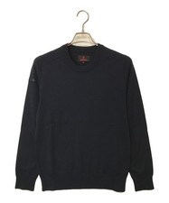 BRIEFING EX FINE MERINO CREW NECK KNIT Size: M Navy BRG233M41 Men