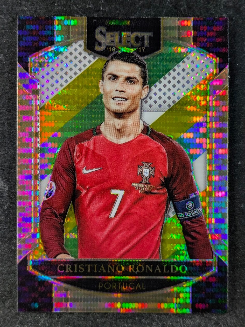 2016-17 Panini Select CRISTIANO RONALDO Multi-Color Prizm Terrace SP #1