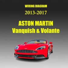 Aston Martin Vanquish & Volante Wiring Diagram 2013-2017 ~ On Usb Stick