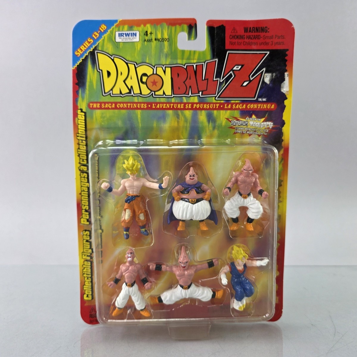 Irwin Dragon Ball Z Saga Continues Set Series 13-18 Action