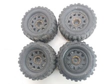 4x Proline Trencher HP 10155 1/8 Monster Truck Tires on Raid 17mm Hex Wheels Use