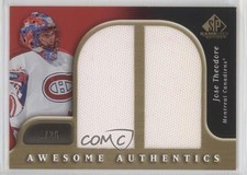 2005-06 SP Game Used Edition Awesome Authentics Duals 24/25 Jose Theodore 0uj7