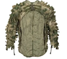 Bionic Ghillie Leaves Camouflage Suit Top Hunting ATACS Military Viper Mesh