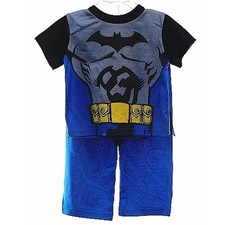 Batman Blue Pajamas 2 Piece Sleepwear Set 2T 