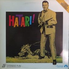 HATARI (JOHN WAYNE) LASERDISC NEW