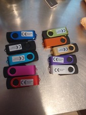 Pack Of 10 New.  Zip Drives.  128mb Drive For USB Storage. 2.0