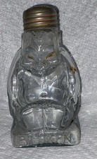 Rare Vintage Billiken Buddha Glass Candy Container