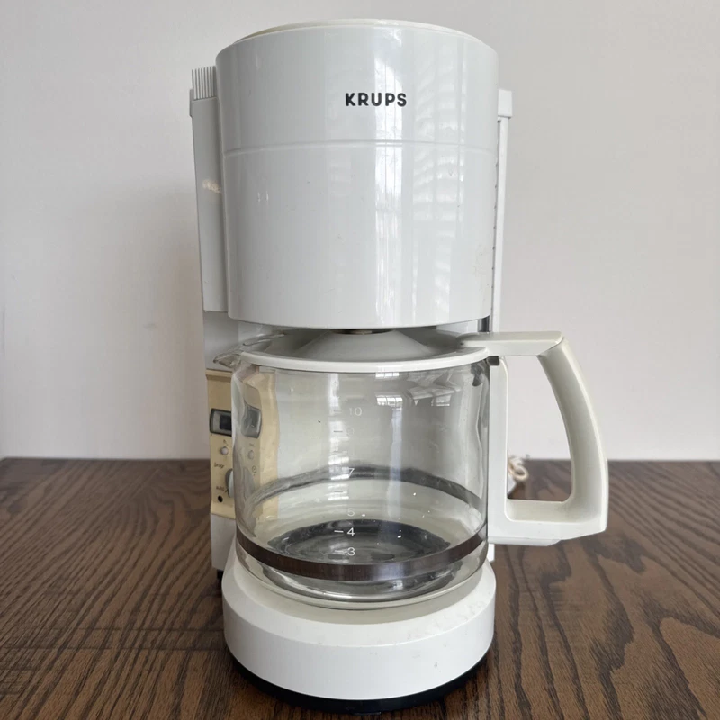 Krups ProCafe Type 212 ten cup coffee maker with white carafe