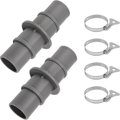 Pool Hose Adapter Connector Coupling 1-1/4'' or 1-1/2'' for Swimming Pool Vacuums,