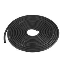 3mm x 10 Meters Foam Weather Stripping Door Seal for Instruments - Black