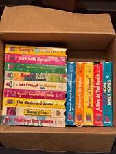 Barney VHS Tape Collection - Set of 15 Classic Kids Videos
