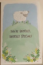 Cute Easter Card For Someone Special W/ Lamb Made In USA By: American Greetings