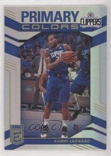 2019-20 Donruss Elite Primary Colors Kawhi Leonard #10 7fj