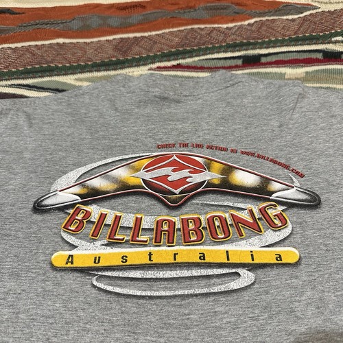 Vintage Billabong 90s Made In Australia T shirt Tee Surf Wear Mens Size Large - Bild 4 von 5
