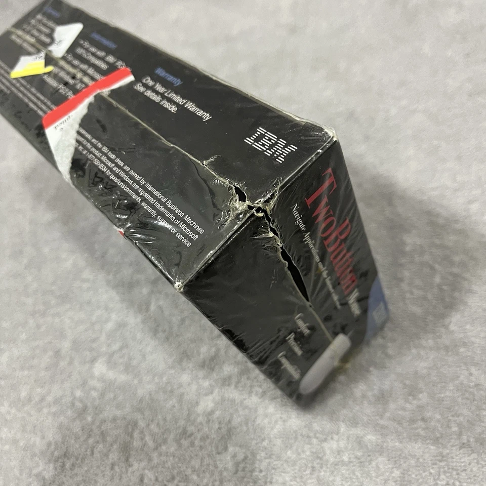 Vintage IBM Two Button Wired Computer Mouse - PS/2 Connector - NOS NEW OLD STOCK - Image 3 of 4