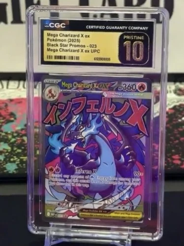 The Pokémon Company Mega Charizard X EX #023 Me: Mega Evolution Promo Holo