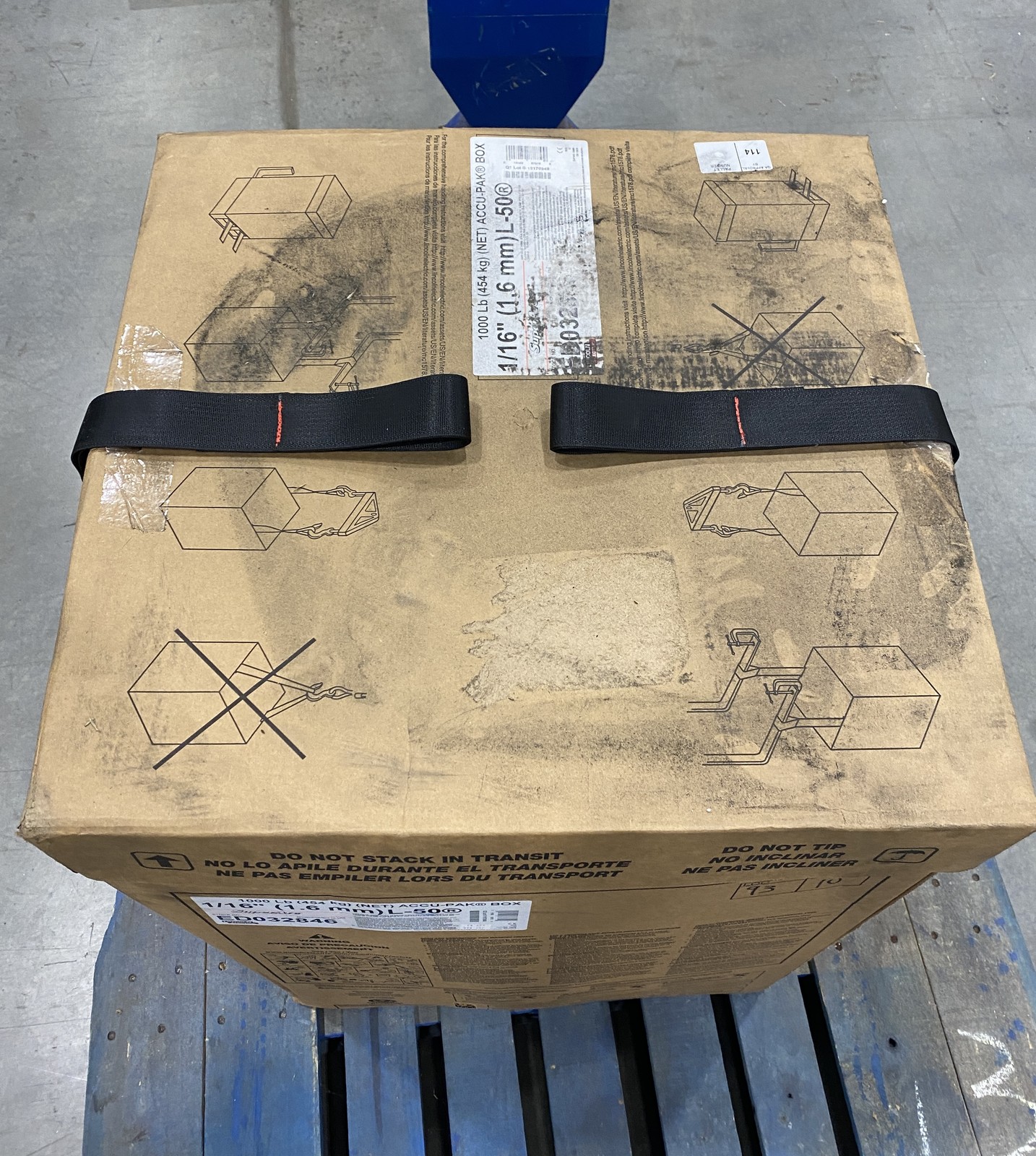 Lincoln ED032846 1/16" SuperArc L-50 MIG Wire (1000lb Accu-Pak Box)