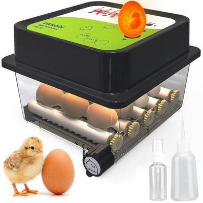 Brutautomat OBI 12 Eier Automatischer Eierwender 90 Min Takt