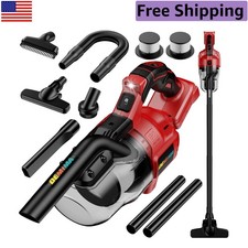Aspiradora sin cable compatible con Milwaukee - 500 W potente aspiradora de mano 5 en 1