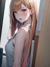 My Dress Up Darling Marin Kitagawa full artwork waifu anime print #148