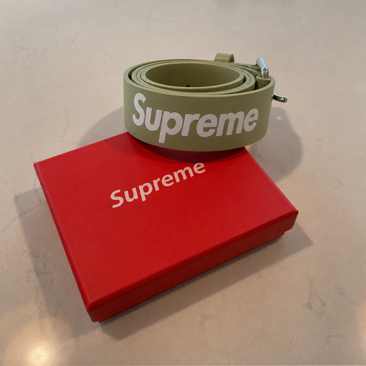 Supreme Leather Belts for Men for sale - eBay