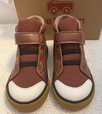 See Kai Run Shoes Drew Toddler Boys Sz 10 Sneakers High Tops Brown New in Box