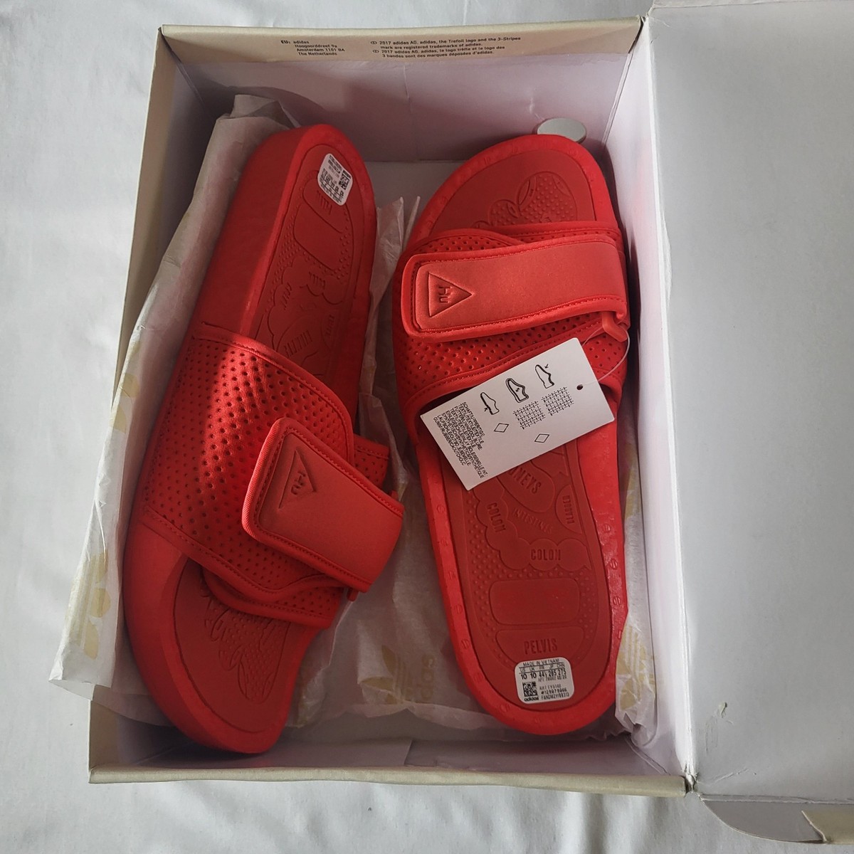 Adidas Originals Pharrell X Chancletas HU Boost Slides Men's