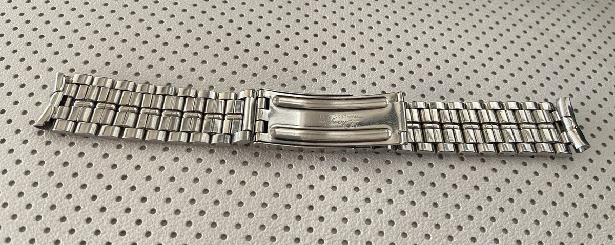 17.2mm JB Champion Stainless Steel Short Viceroy Vintage Watch Band View 4