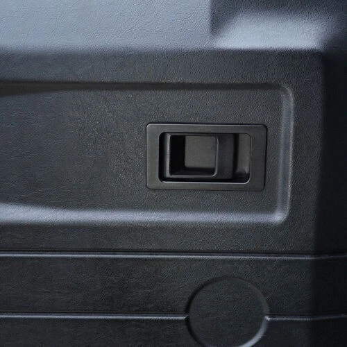 Reemplace moldura para Land Rover Defender 110 2004-18 puerta interior cuenco taza aleación negra Foto 3 de 4