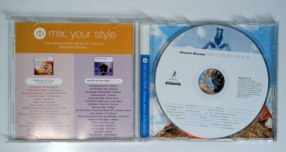 Sweet Home Southern Rock by Various (CD, 2006) Preowned Foto 3 de 3