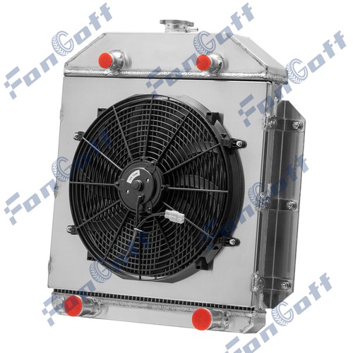 3Row Radiator Shroud Fan For 49-53 Ford Country Sedan Squire FlatHead V8 Engine - Picture 6 of 13